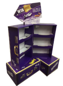 Cadbury Twirl creative display